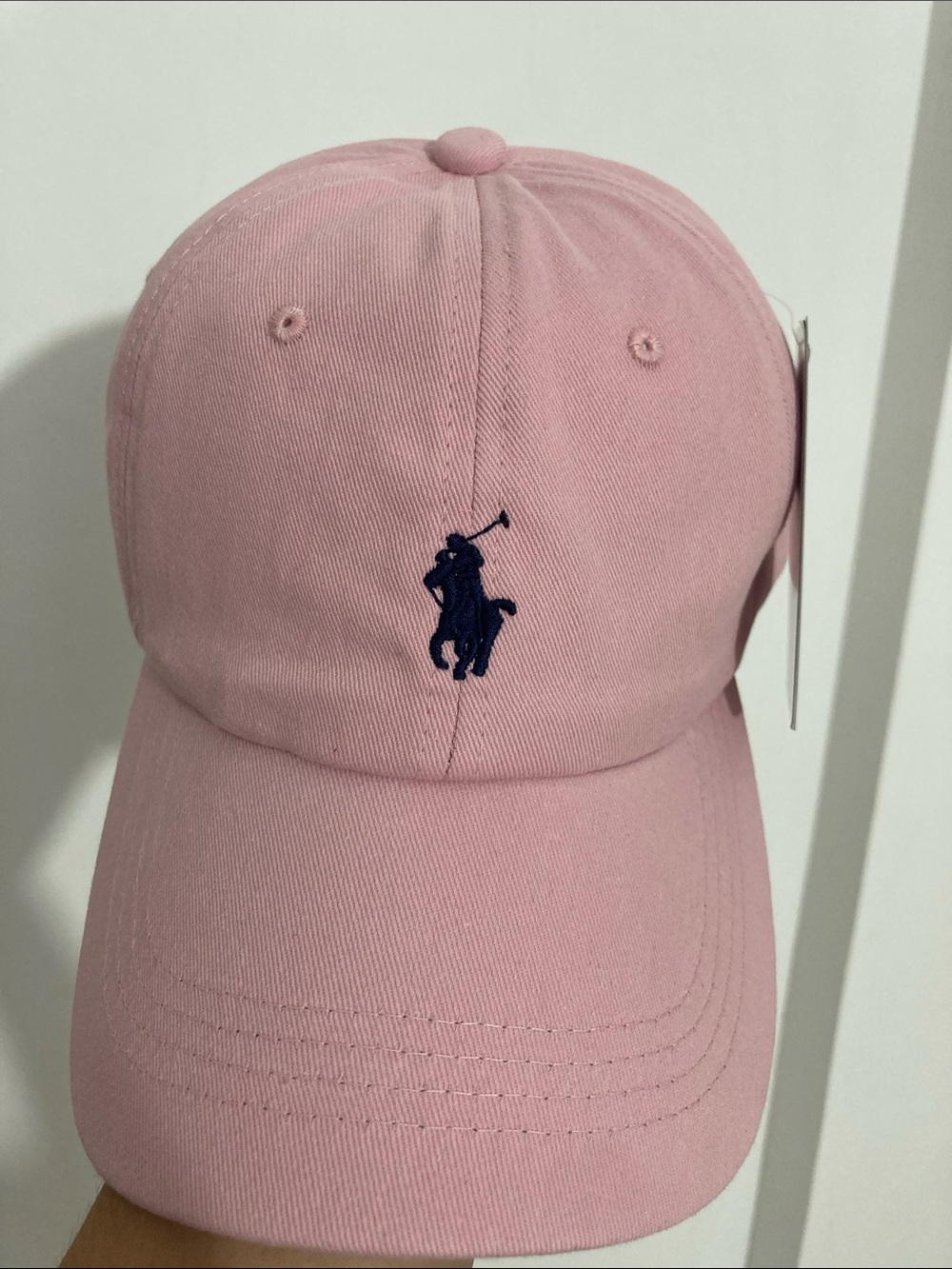 Ralph Lauren Light Pink Polo Pony Relaxed Cap